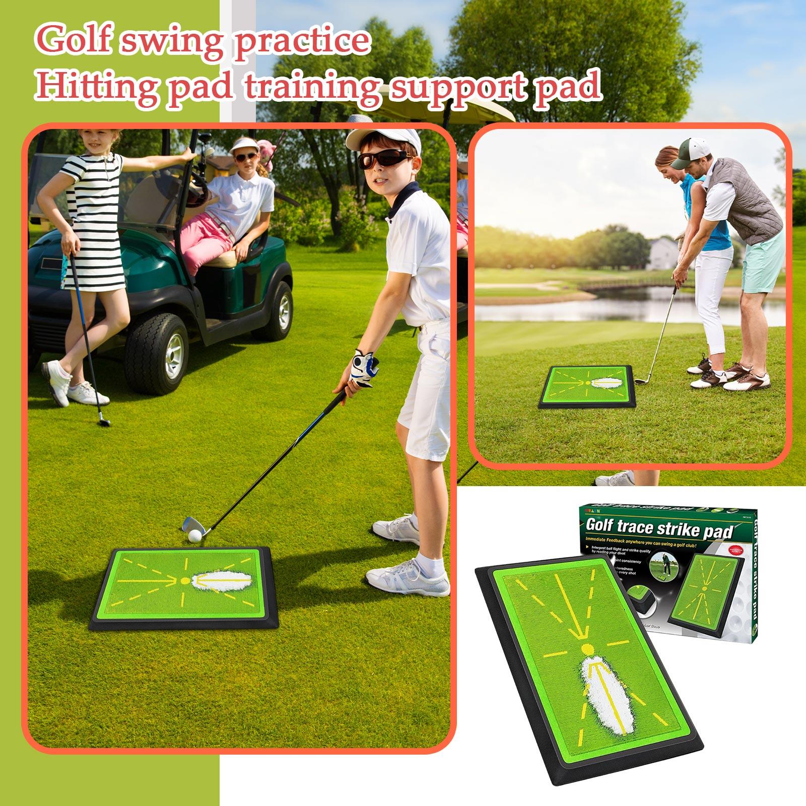

Golf Swing Practice Mat, Pearl Scale Recording Track, Outdoor Hitting Mat, Training Auxiliary Mat One Size