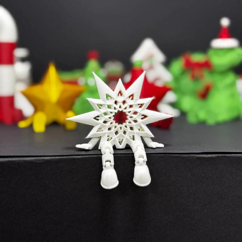 Small Christmas Tree Movable Joints Tabletop Christmas Tree Ornaments Home Decor Sculpture for Holiday Indoor Entryway Bedroom