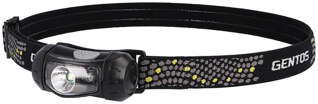 GENTOS LED headlight [Brightness 120 lumensPractical lighting 7.5 hoursRed sub LED] Uses 1 AA size CP-195DB Compliant with ANSI standards Width 60 x