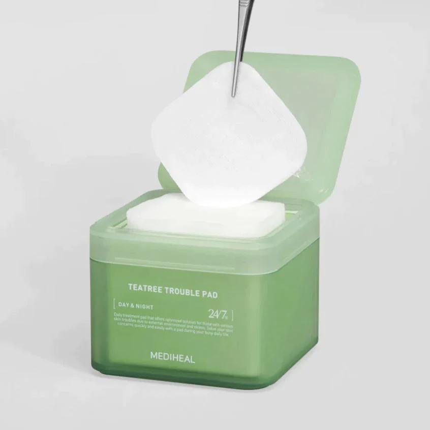 MEDIHEAL Teatree Trouble Pad 100ea,K-Beauty