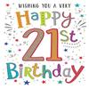 Birthday Card - Regal Publishing - C80641 - 21 Years Old - 20.3 X 15.2 Cm - High Quality