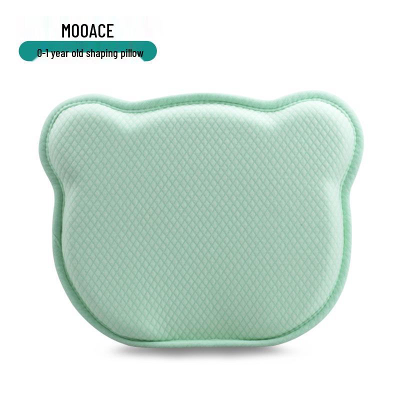 Newborn Silicone Shaping Pillow for Flat Head Prevention 25x22x3cm