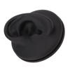 Left Ear Model Simulation Artificial Silicone Teaching Tool Human Ear Model with Round Base for