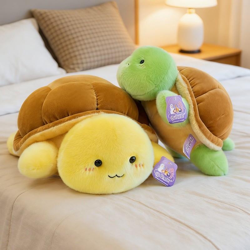Plush Turtle Toy With Soft Pp Cotton Filling For Kids And Adults