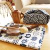 Japanese Style Placemat Cloth Vintage Napkin Cover Cloth Cotton and Linen Tablecloths Photo Background Cloth Fabric Placemat