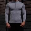 Women's Seamless Jacquard Zipper Long Sleeve Workout T-Shirt - Quick Dry  Fit for Gym Training Outdoor Sports