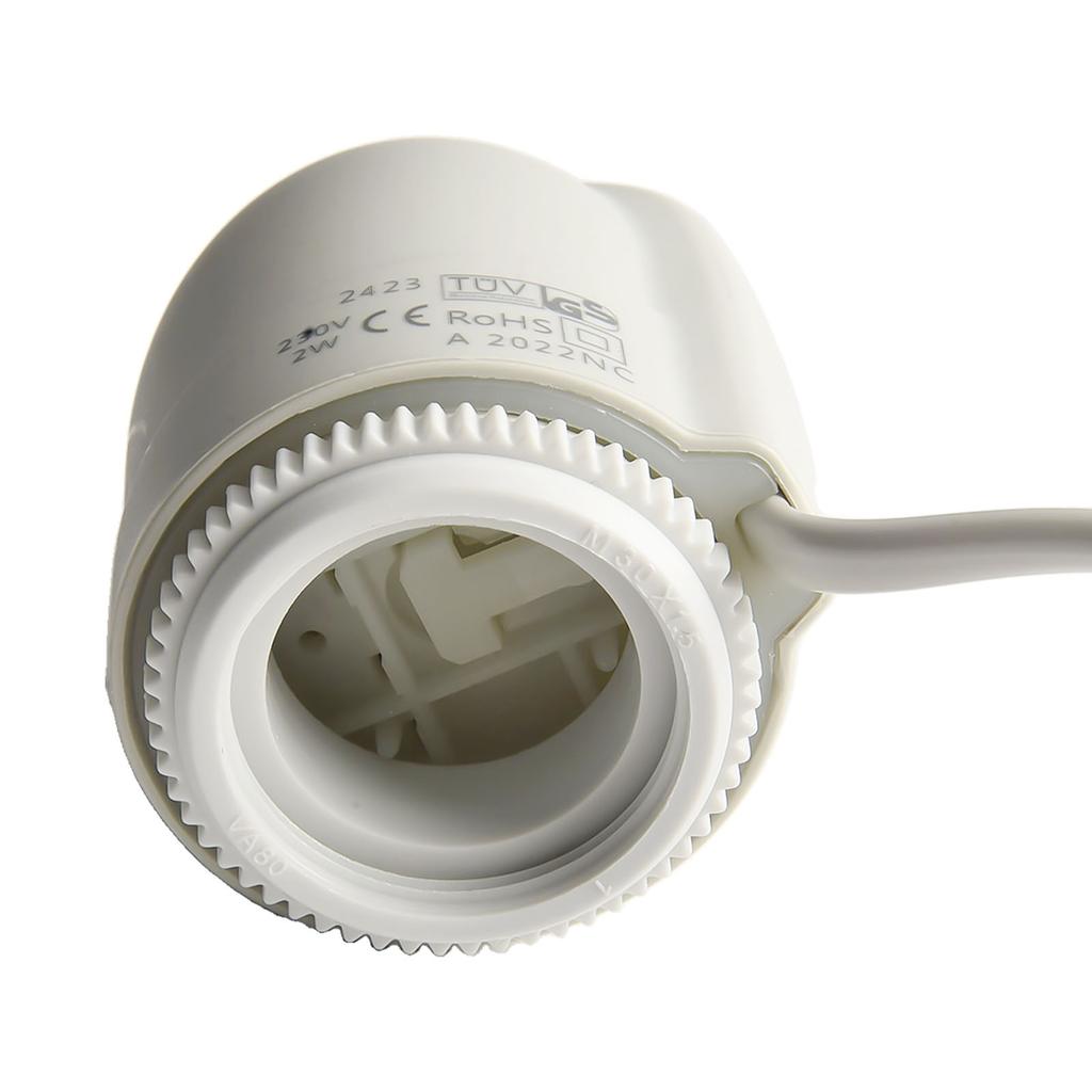 Ambient Temperature AC V Suitable Ambient Temperature Thread Electric Heating Actuator Tilted Manifold PC Shell