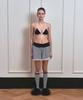 VINAJ Buttonline Mix Triangle Bikini Bra (Black)