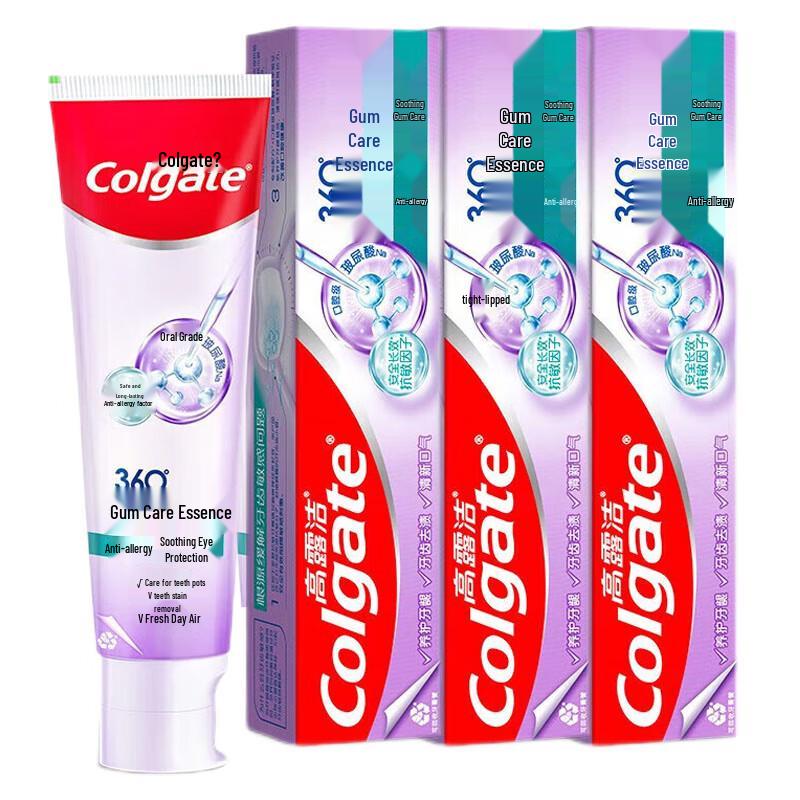 

Colgate 360 Sensitive Gum Care Toothpaste, 3 x 180g Pack