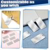 BHBL 30 Pcs 304 Stainless Steel Metal Engraving Blanks for DIY Gifts, Dog Tags, and More