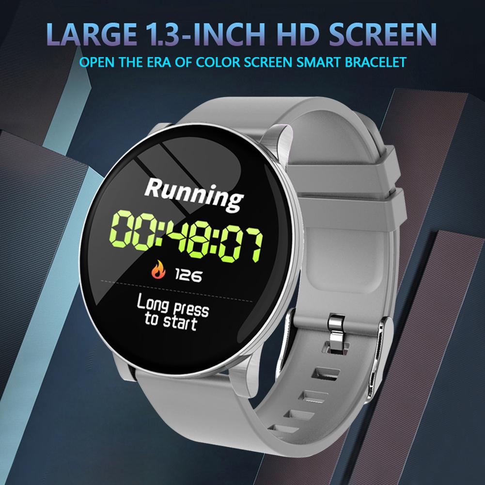 Buy W8 Smart Bracelet 1.3 inch Heart Rate Blood Pressure Pedometer Smart  Watch at affordable prices — free shipping, real reviews with photos — Joom