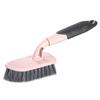 1pc Long Handle Toilet Wall Tile Cleaning Brush Scrub  Hard Bristle Floor Brush For Bathroom Shower Sink Carpet Floor Remover Roller