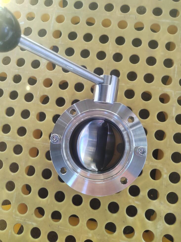 Hygienic Butterfly Valve: Three-Piece, No-Negative-Pressure, for Secondary Water Supply