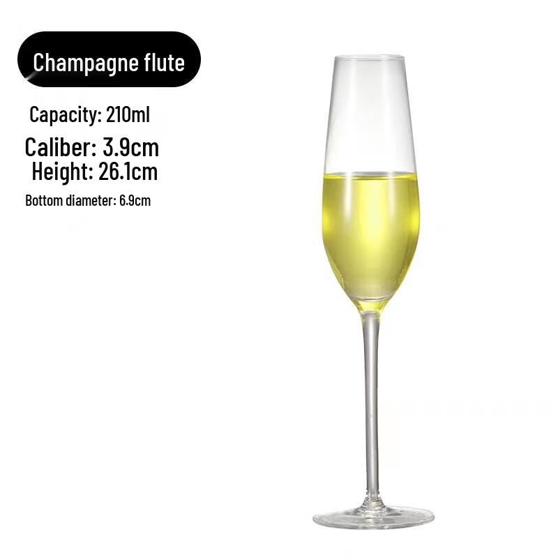 Shangqi Classic Champagne & Cocktail Glasses, 20-Pack