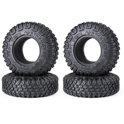 TRZX Axial UTB18 Coupler AX90069 Rubber Wheel Tire for MST Jimny RC Crawler Car 1/18 1.55