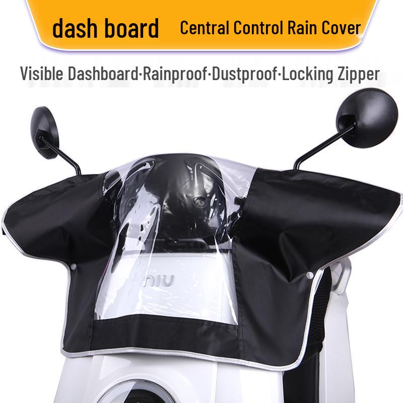 

Водонепроницаемый чехол от дождя для приборной панели электровелосипеда Mystery Black - Regular