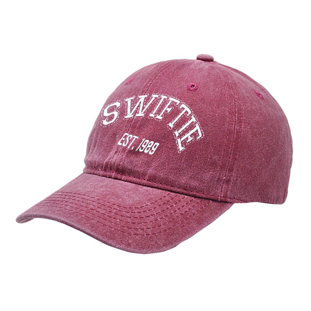 Swift Taylor Alison Letters Baseball Cap Breathable Sunshade Hat Unique Cotton