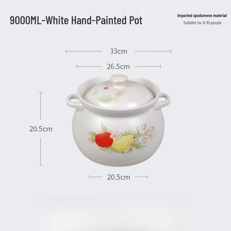 

LIEI Thickened Ceramic Stew Pot