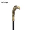 Coppery Long Head Eagle Luxury Walking Stick Party Fashion Elegant Walking Stick Decorative Cospaly Cane Knob Crosier 90cm