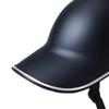 Motorrad Baseball Stil Helm Schutzhelm Atmungsaktiv Verstellbar Leicht ABS-Kunststoff Schwarz