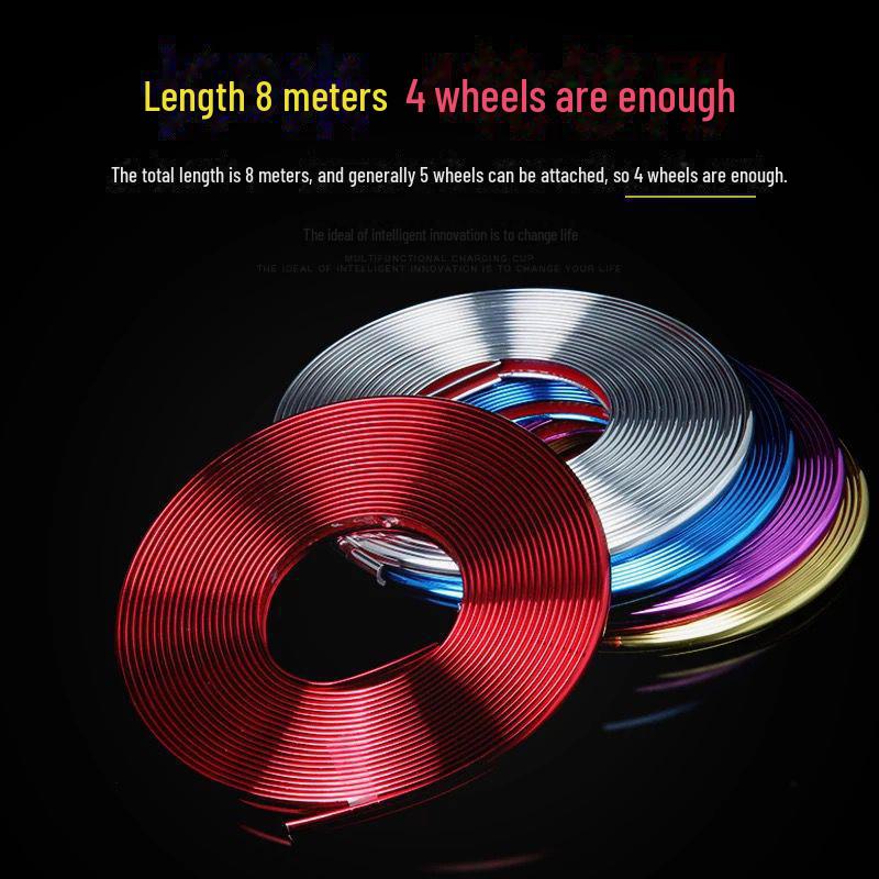 Benzi de protecție anti-coliziune și decorative pentru butucul roții auto