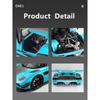 1/24 Koenigsegg ONE 1 Model sportovního auta z hliníkové slitiny Odlévaný kovový model závodního auta Vysoká simulace Zvuk a světlo Dětské hračky Dárek