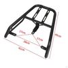 Motorcycle Rear Luggage Rack Durable Steel Carrier Suitcase Holder for Spectral