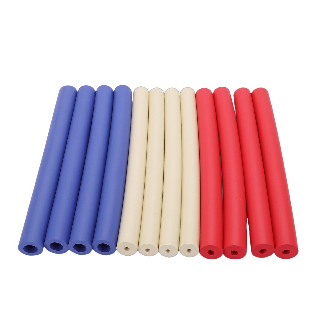 12pcs Foam Grip Tubing Non Slip Adaptive Utensils Grip Tubing Soft Cuttable Sponge Handle Cover