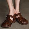 Rundhuvud Dam Sandaler Romerska Sandaler