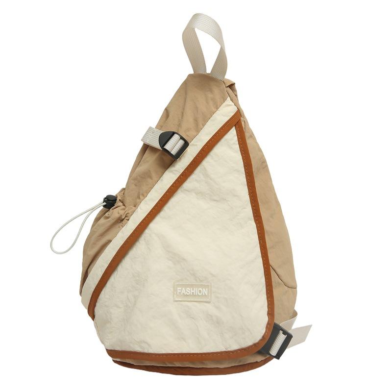 Outdoor Bag, Casual Crossbody Bag, Simple Chest Bag, Fashionable and Versatile Sports Backpack