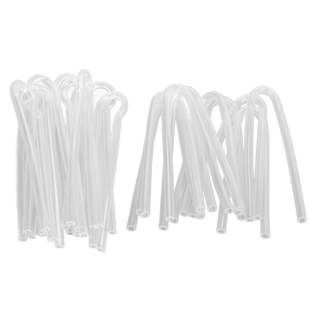 10PCS Sound Aid Tubes Replacement Easy Installation Accessory Silicone Preformed Earmold Tube