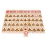 Wooden Childrens Educational Puzzle Blocks With Chinese Ancient Poems And Traffic Knowledge For Early Learning