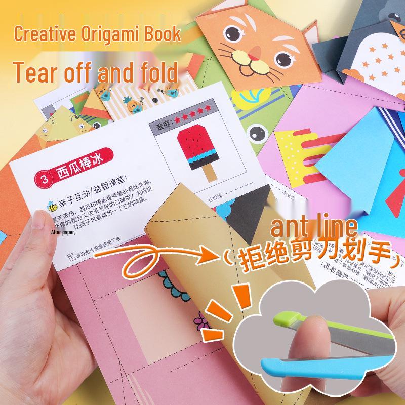 3D Origami DIY Paper Craft Kit for Kids Ages 3-8