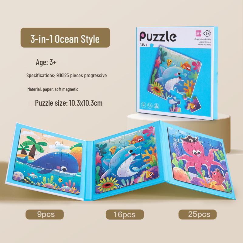 

Магнитные строительные блоки с животными: Развивающая игрушка для малышей 3-6 лет