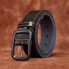 Belt Men's Handmade Washed-out Vintage Distressed Youth Leather Pin Buckle First Layer Pure Cattlehide Leisure Jeans Belt
