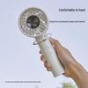 Portable Digital Display Handheld Fan with USB Charging and Long Battery Life for Outdoor and Desktop Use