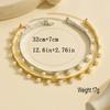 Fashion light luxury temperament simple and elegant inlaid pearl collar niche design clavicle chain necklace