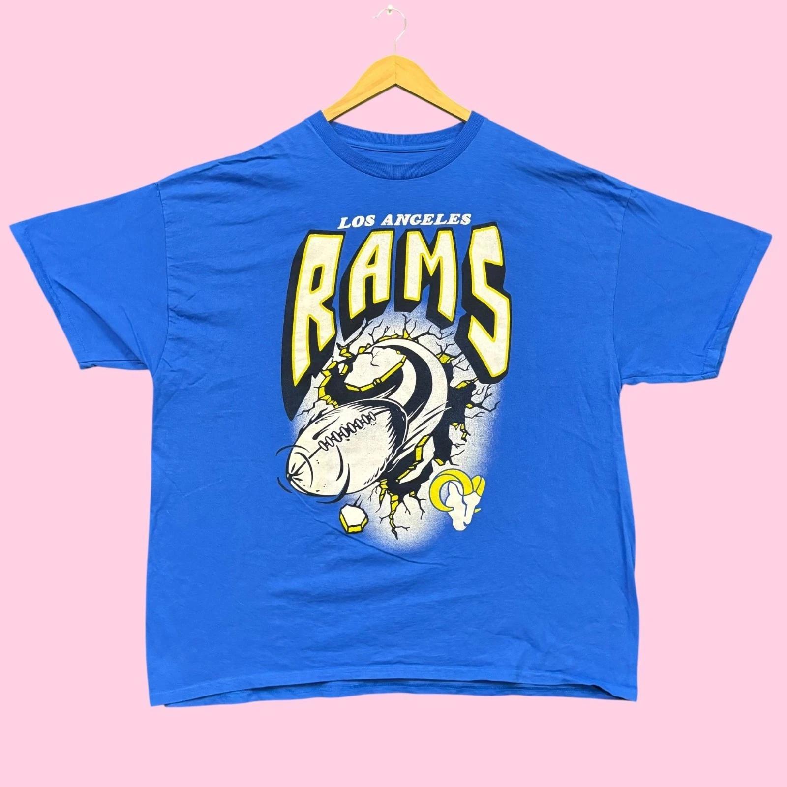 NFL Franchise NFC West Los Angeles Rams Tee XL 3XL