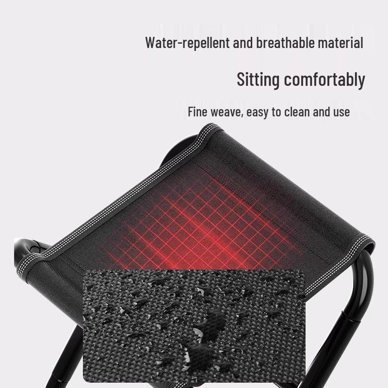 Portable Folding Fishing Stool - Compact Outdoor Chair for Travel and Queueing