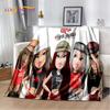 Cartoon Bratz Doll Girls 3D Printed Soft Blankets,Keep Warm Throw Blanket Comfortable Blanket for Picnic Beds Sofa Home Bedroom