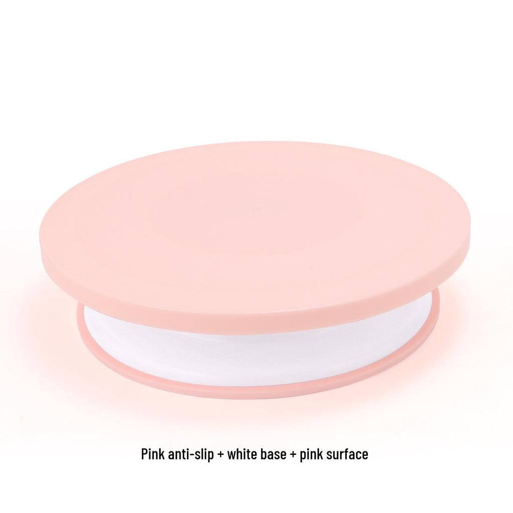 360° Rotating Cake Decorating Turntable - PP Plastic Tools for Cake Decoration