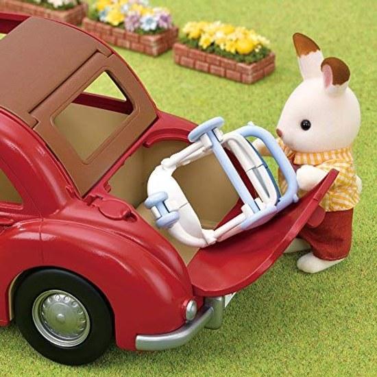 Sylvanian Families Vehicle Fun Outing Family Car V-05 ST Mark Certification 3 years up Toy Dollhouse EPOCH