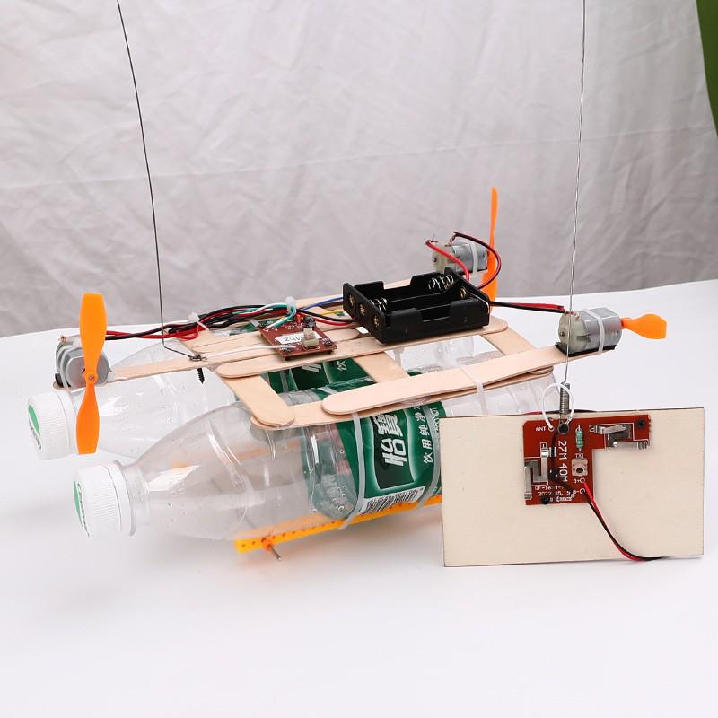 Kids' Science Experiment Set: DIY Remote Control Amphibious Vehicle