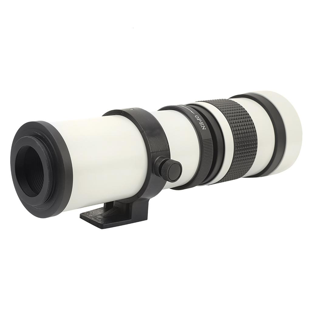 420800mm F8.316 Manual Focusing Zoom Telephoto Lens Telescope for EFS Mount Camera
