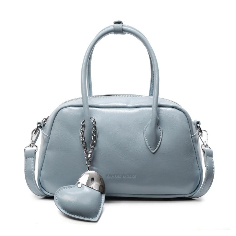 High-end portable small bag women's 2025 new Boston bag spring and summer shoulder bag trendy fashion versatile messenger bag