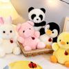 Sitting Animals Elephant Plush Toy Koala Penguin Plush Doll Monkey Doll Clip  Birthday Parties