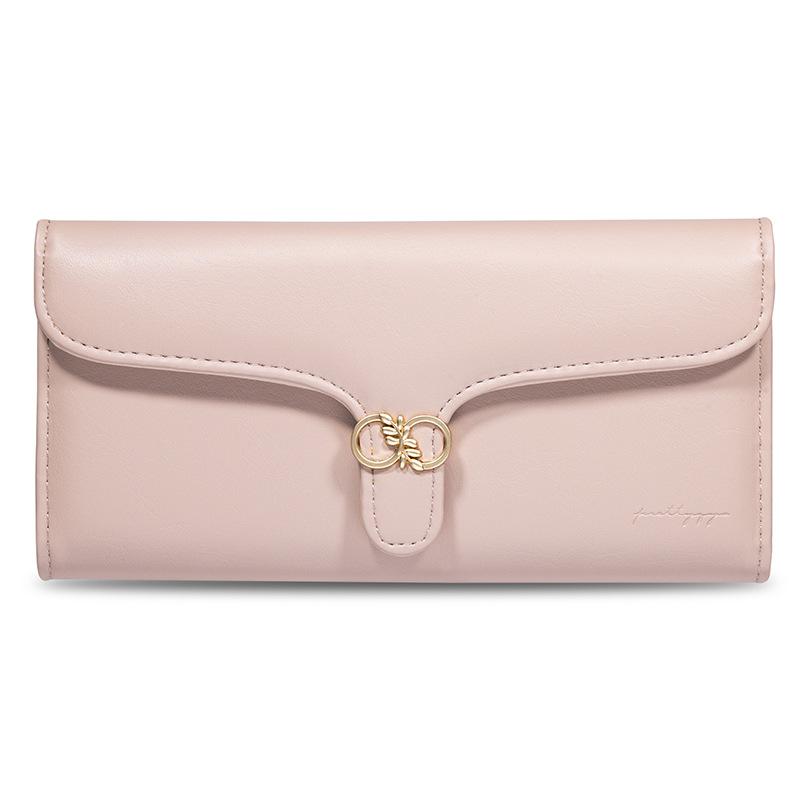 Long Wallet Women's PU Leather Foldable Expandable Multifunctional Large Capacity Women's Wallet