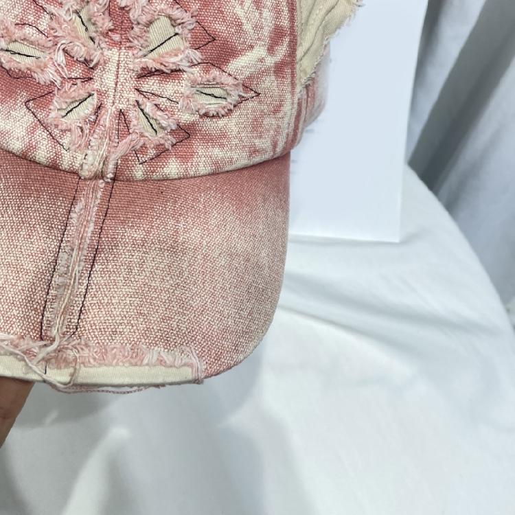 Distressed Dog Ear Casquettes Hat 2000S Cool Baseball Hat Breathable Sun Hat Long Brims Hiphop Dancing Hat for Adult Teens
