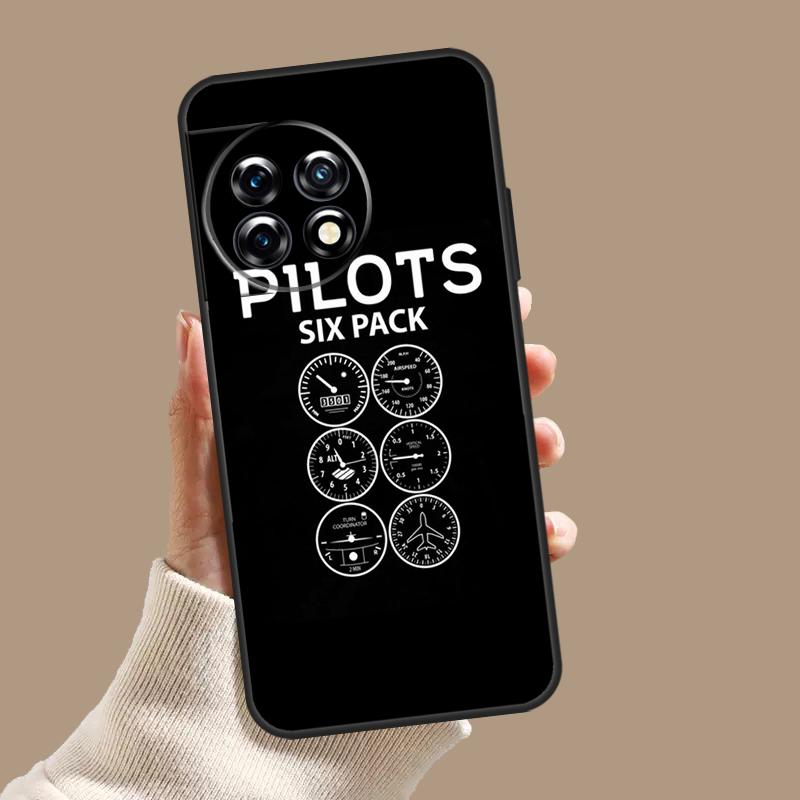 Airplane Pilot Case For OnePlus Nord CE 5 2 3 4 Lite N30 OnePlus 13 11 12 15 13T 13R 10T 12R 9 10 Pro Cover