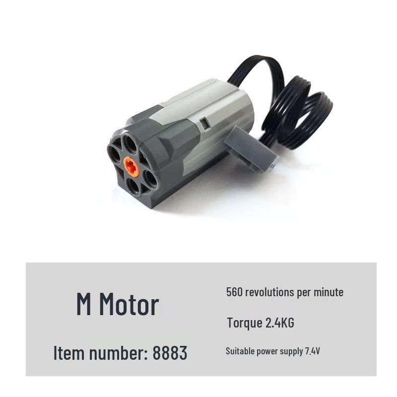 EV3-Compatible Servo Motor & Power Upgrade Kit for Lego Blocks